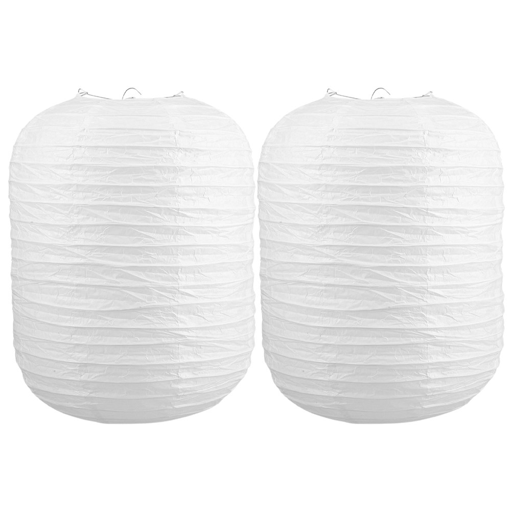 Japanese Lantern Paper - 2개입 소형 종이 접이식 DIY 다색