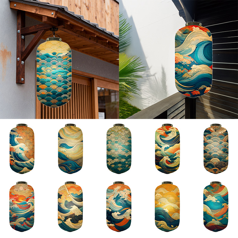 일본식 수제 종이 등불 사원 가옥 후지산 풍경 등불 홈 - Japanese Lantern Paper 리뷰 및 가격
