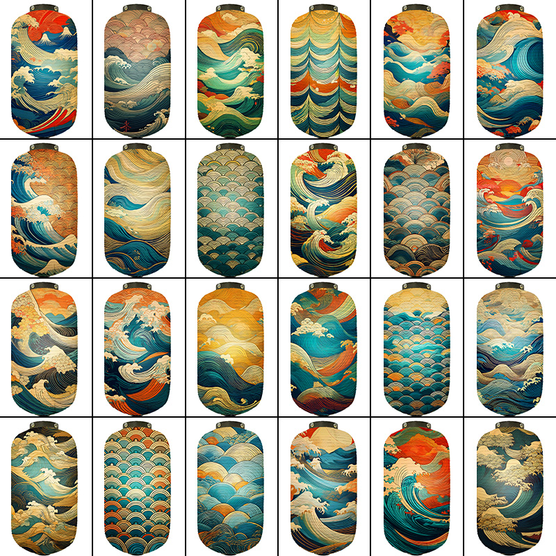 일본식 수제 종이 등불 사원 가옥 후지산 풍경 등불 홈 - Japanese Lantern Paper 리뷰 및 가격