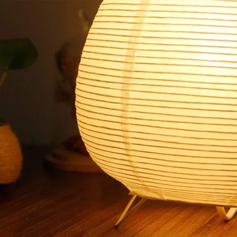 일본식 랜턴 LED 테이블 램프 거실 침실 침대 옆 쌀 - Japanese Lantern Paper 리뷰 및 가격
