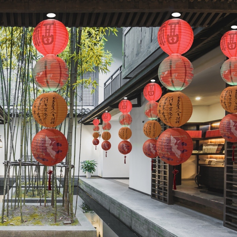 1 조각 12 인치 30cm 인쇄 꽃 종이 랜턴 중국  - Japanese Lantern Paper 리뷰 및 가격