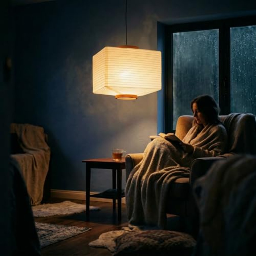 종이 랜턴 램프 일본식 펜던트 조명 - 오프 화이트 라 - Japanese Lantern Paper 리뷰 및 가격
